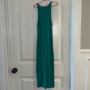 Green Zara MIDI Dress